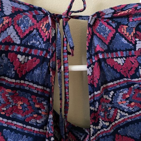 Printed romper (play suit) w/pockets! - Picture 3 of 5